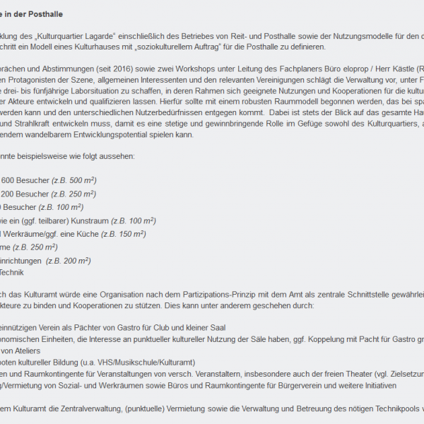 konversionssenat vorschlag posthalle vom Mai 2019 konversionssenat vorschlag posthalle