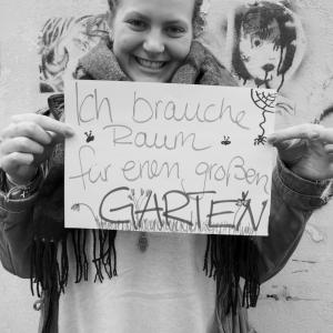 Platz für einen großen Garten Platz für einen großen Garten